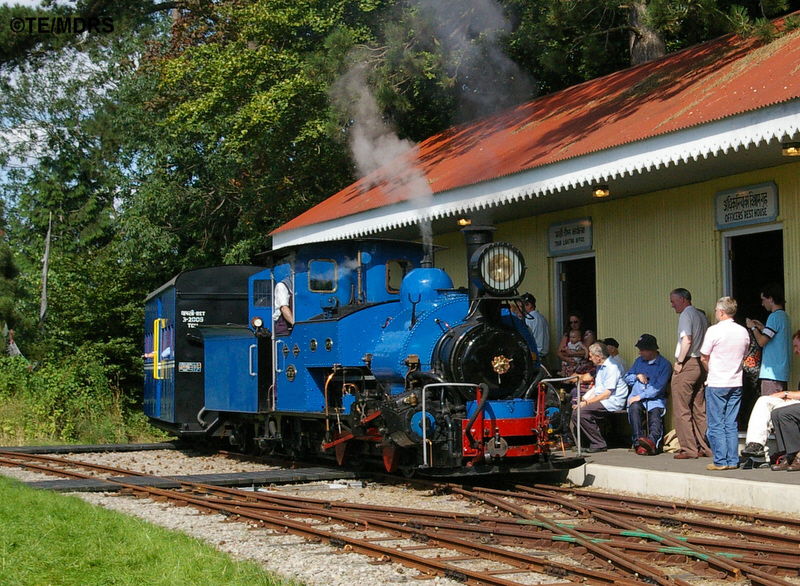 Number 19 arriving at the station