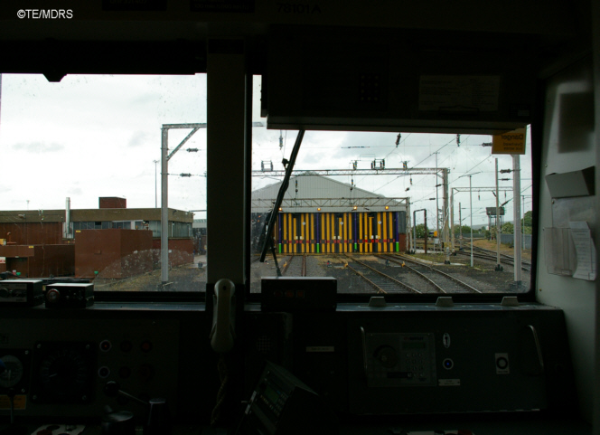 The depot from a class 321