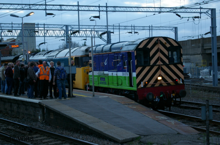 08874 and 50049 at Bletchley
