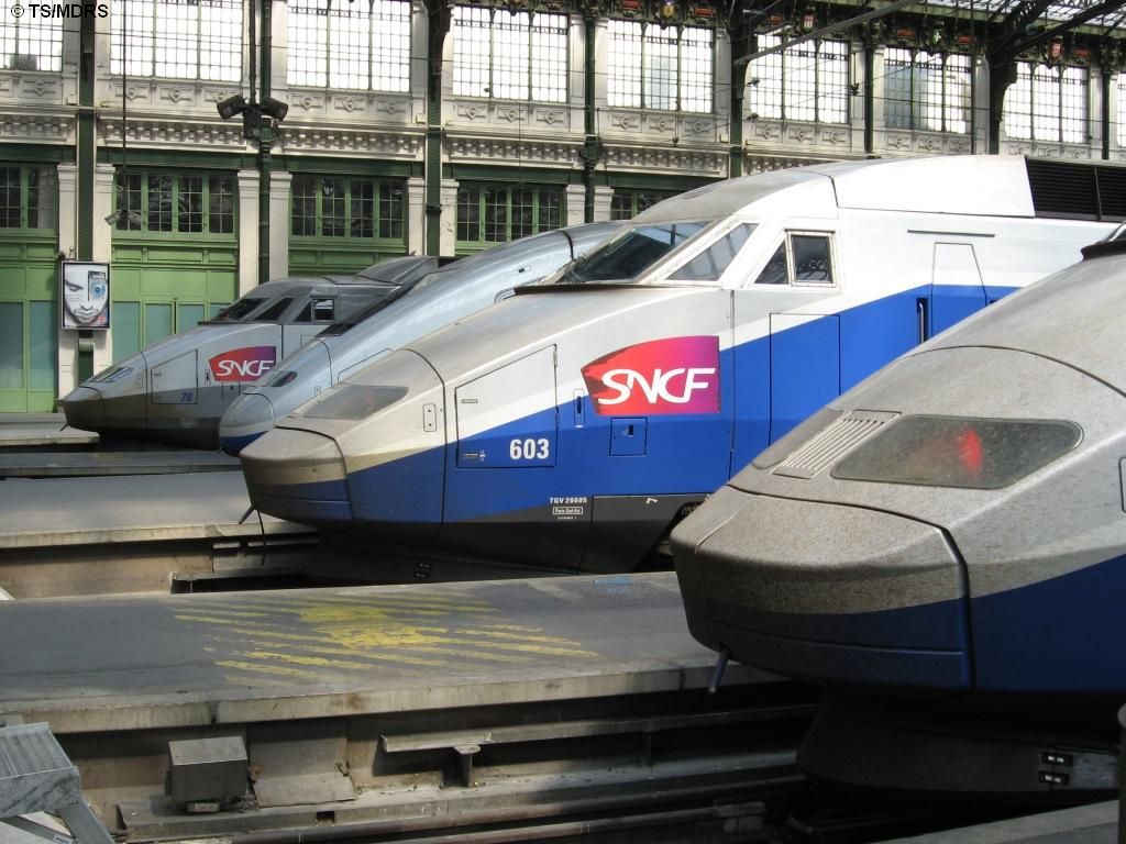 TGVs at Gare de Lyon