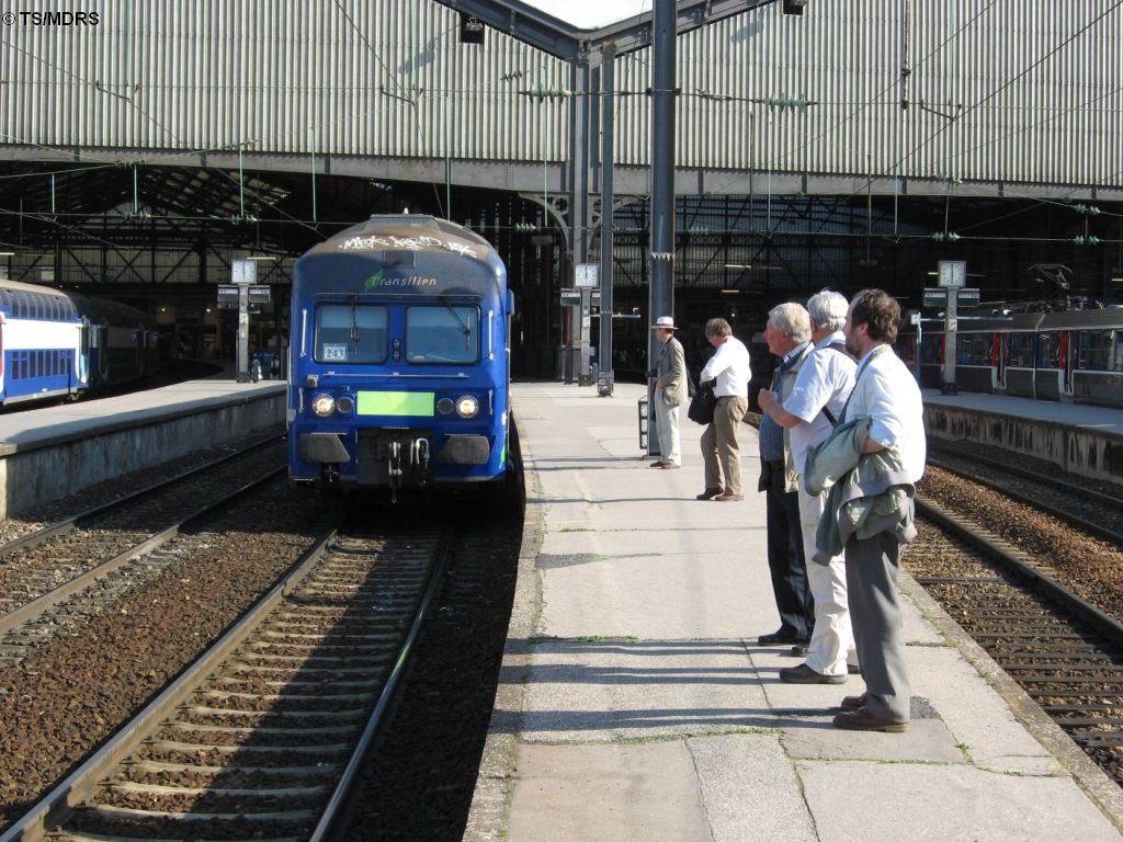 Suburban Trains at St. Lazare