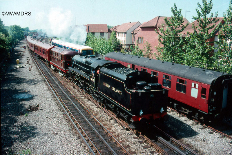 44932 and Sarah Siddons depart Amersham (Mike Walker)